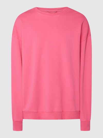 Progetto7 Oversized Sweatshirt aus Baumwolle  Pink 2