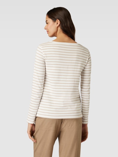 Weekend Max Mara Longsleeve mit Streifenmuster Modell 'ERASMO' Sand 5