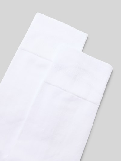 Christian Berg Men Socken mit Label-Print im 2er-Pack Weiss 2