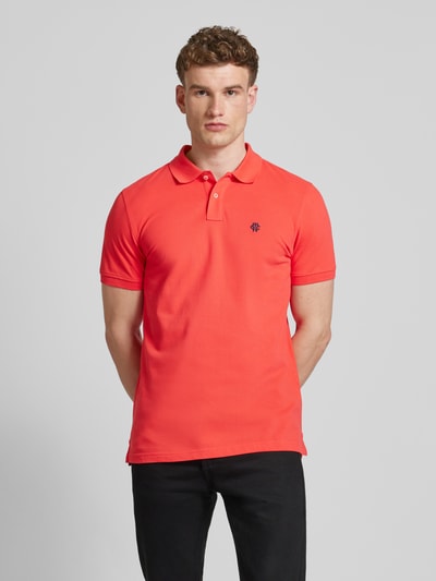MCNEAL Poloshirt met labelstitching  Rood - 4