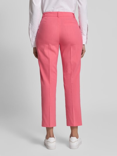 Christian Berg Woman Selection Regular Fit Stoffhose mit Bügelfalten Pink 5