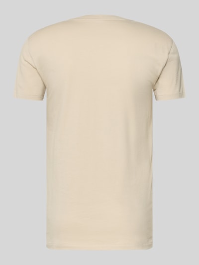 Produktfoto, Slim Fit T-Shirt aus reiner Baumwolle im 3er-Pack von Polo Ralph Lauren Underwear in Beige, unifarben, kurze Ärmel, Jersey-Struktur