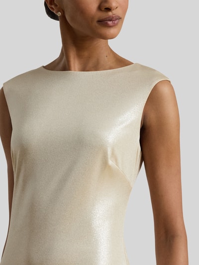 Lauren Ralph Lauren Nauwsluitende avondjurk met glitters Zand - 3