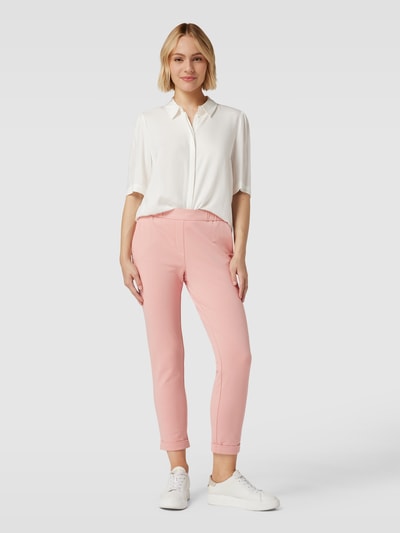 Christian Berg Woman Selection Stoffen broek met elastische band Rosé - 1