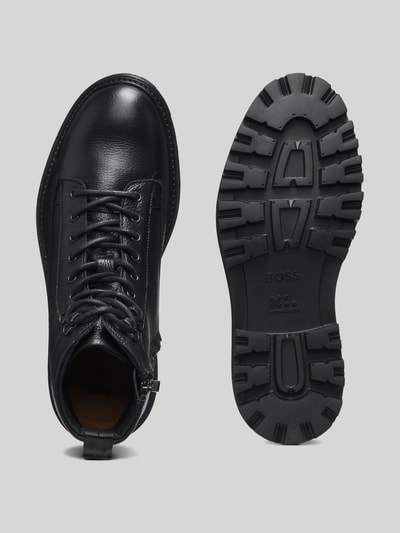 BOSS Boots aus echtem Rindsleder Modell 'JULYO' Black 4