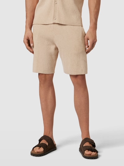 JAKE*S STUDIO MEN Regular Fit Shorts mit Gesäßtasche Sand 4