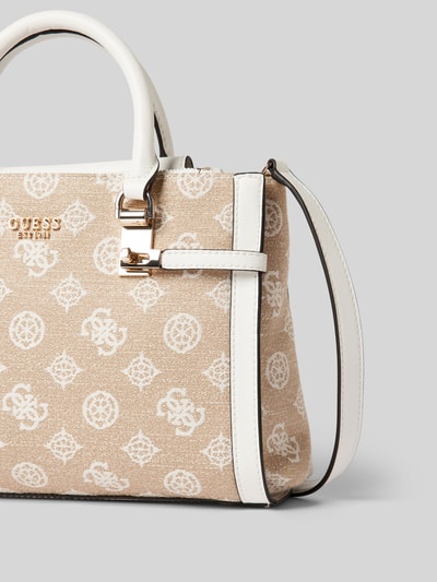 Guess Handtasche mit Logo-Muster Modell 'LORALEE' Sand 3