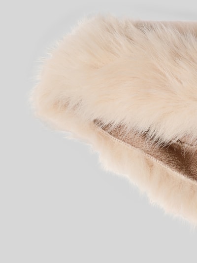 ICHI Muts met knus imitatiebont model 'IHEBNA HOOD' Beige - 2