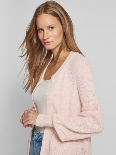 Fransa Cardigan mit Eingrifftaschen Modell 'eretta' Hellrosa Melange 3