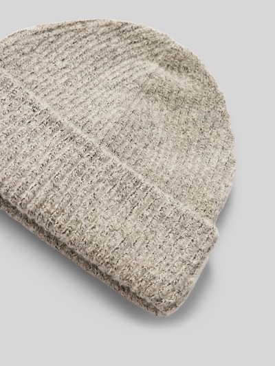 Pieces Czapka beanie z brzegiem z efektem melanżu model ‘PYRON’ Beżowy 2