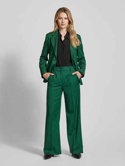 Weekend Max Mara Wide Leg Stoffhose mit Bügelfalten Modell 'VISIVO' Smaragd 1