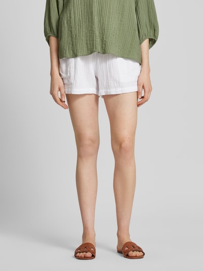 ECOALF Regular Fit Shorts mit aufgesetzten Taschen Modell 'YERAALF' Weiss 4