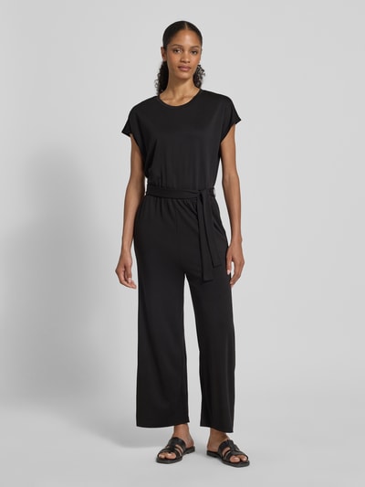 Jake*s Casual Jumpsuit mit Bindegürtel Black 4
