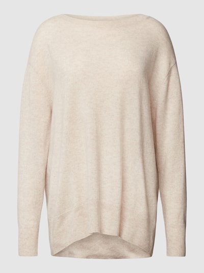 Christian Berg Woman Strickpullover aus Kaschmir Beige meliert 2