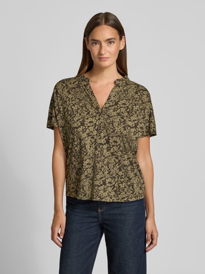 Marc O'Polo Regular-Fit T-Shirt aus reiner Baumwolle Oliv 4