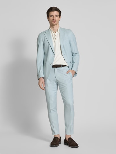 Strellson Slim Fit Anzughose mit Bügelfalten Modell 'Kynd' Lind 1