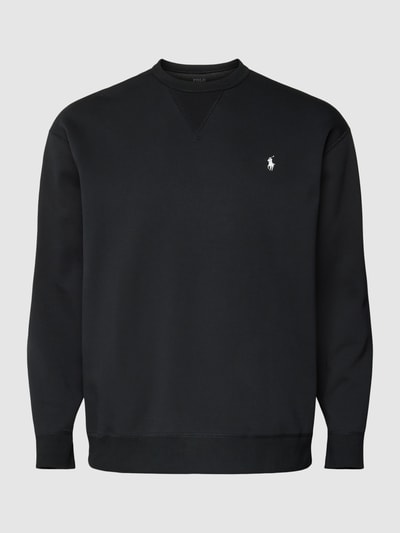 Polo Ralph Lauren Big & Tall PLUS SIZE Sweatshirt mit Logo-Stitching Black 2