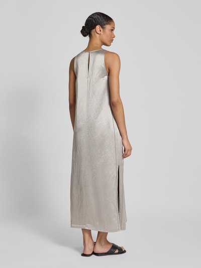 Luisa Cerano Midikleid mit Leinen-Anteil Silber 5
