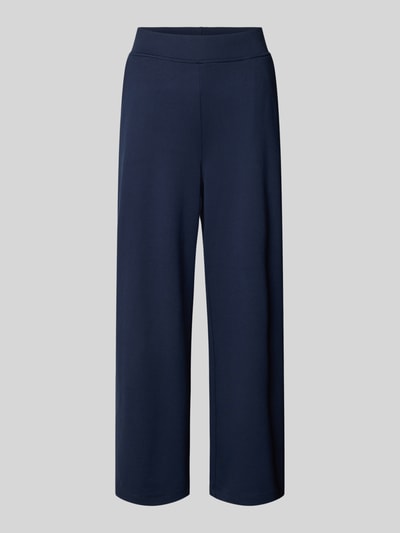 Milano Italy Spodnie materiałowe z wpuszczaną kieszenią Granatowy 2