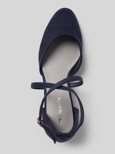 Tamaris Pumps mit Dornschließe Dunkelblau 3