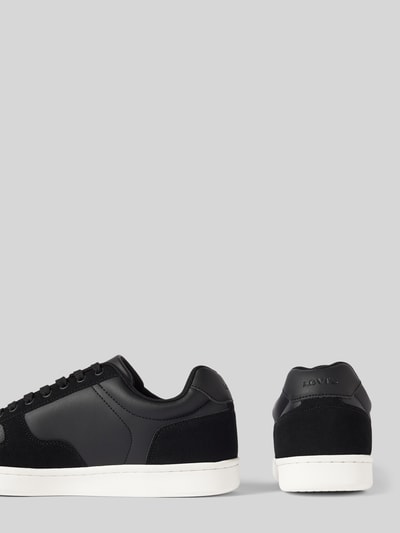 Levi’s® Acc. Sneakers met labeldetail, model 'REECE' Zwart - 2