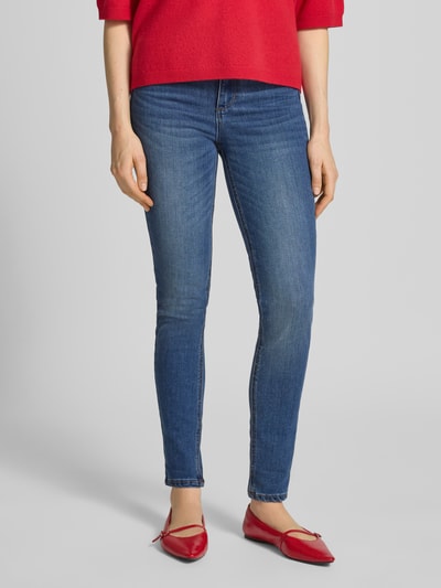 Liu Jo White Skinny Fit Jeans Modell 'DIVINE' Blau 4