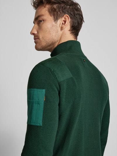 PME Legend Gebreide pullover met turtleneck Groen - 3