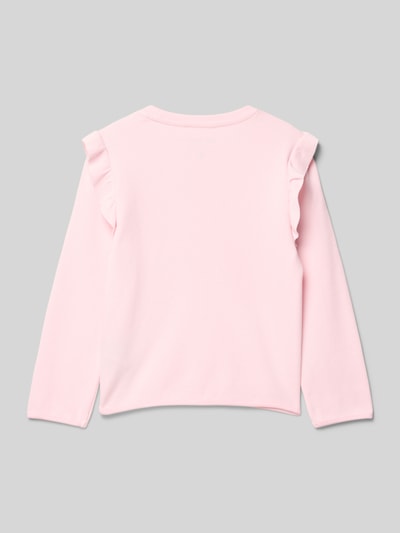 Blue Seven Sweatshirt mit Motiv-Print Rosa 3