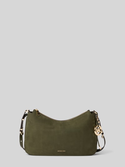 MICHAEL Michael Kors Umhängetasche in Leder-Optik Modell 'NOLITA' Oliv 2