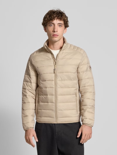 Jack & Jones Steppjacke mit Reißverschluss Modell 'BRADLEY' Beige 4