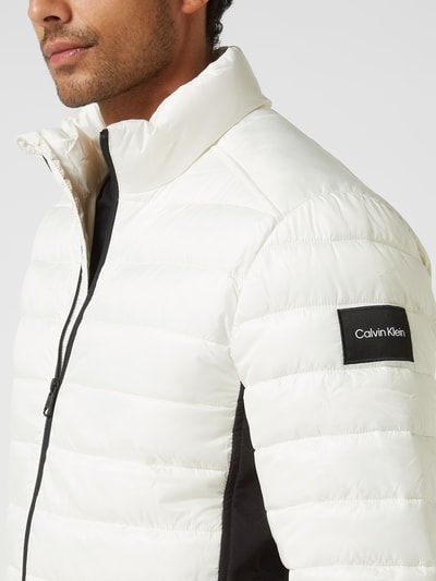 CK Calvin Klein Steppjacke mit Stehkragen Offwhite 3