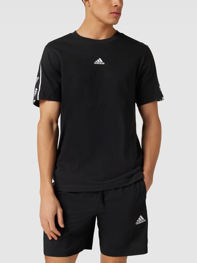 ADIDAS SPORTSWEAR T-Shirt mit Label-Print Black 4