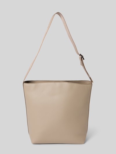 HUGO Shopper in leerlook, model 'BEL 2.0_BUCKET' Beige - 4