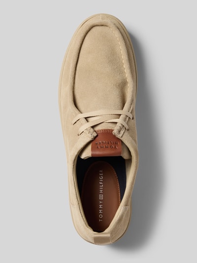 Tommy Hilfiger Loafers van echt suède Beige - 3