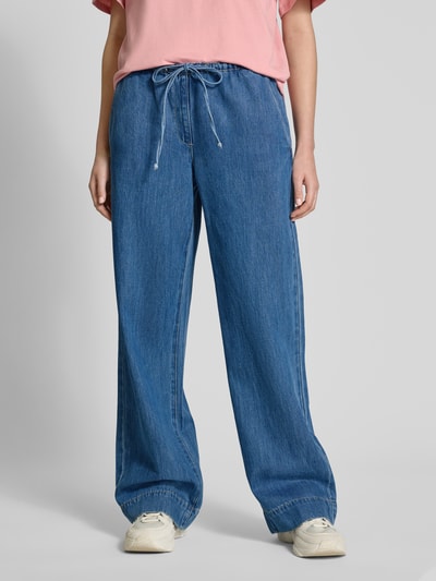 EDITED Jeans mit elastischem Bund Jeansblau 4