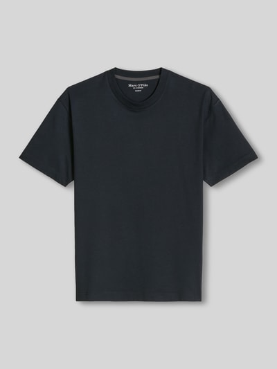 Marc O'Polo Loose Fit T-Shirt aus reiner Baumwolle Marine 2