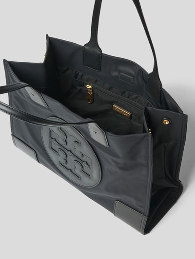 Tory Burch Shopper mit Label-Patch (schwarz) online kaufen