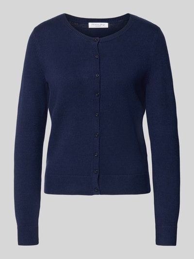 Christian Berg Woman Vest met knoopsluiting Donkerblauw - 2