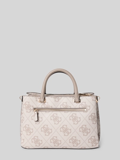 Guess Satchel bag met labeldetail, model 'ERENIA' Steengrijs - 4