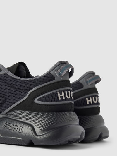 HUGO Sneakers met labeldetails, model 'Leon Zwart - 2