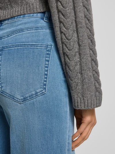 Only Wide Leg Jeans aus Baumwoll-Mix Modell 'JUICY-WAUW' Jeansblau 3