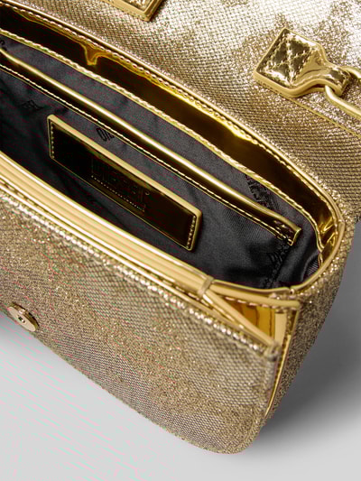 Diesel Shoulder Bag mit Logo-Applikatio Gold 5