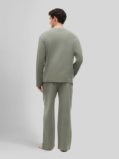 Tommy Hilfiger Trainingspak met logo in band in set van 2 Rietgroen - 5