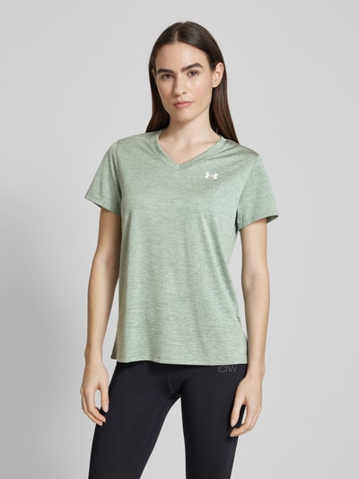 Under Armour T-Shirt mit V-Ausschnitt Schilf 4