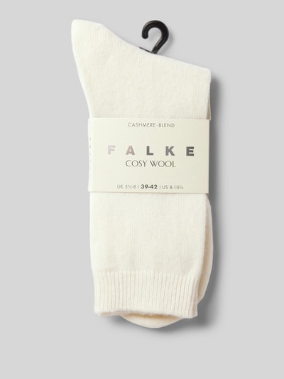 Falke Socken mit hochwertigem Woll-Kaschmir-Mix Modell 'COSY WOOL' Offwhite 3