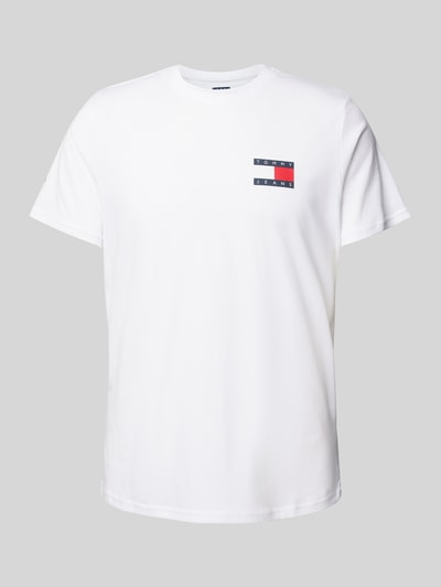 Tommy Jeans T-shirt z nadrukiem z logo Biały 2