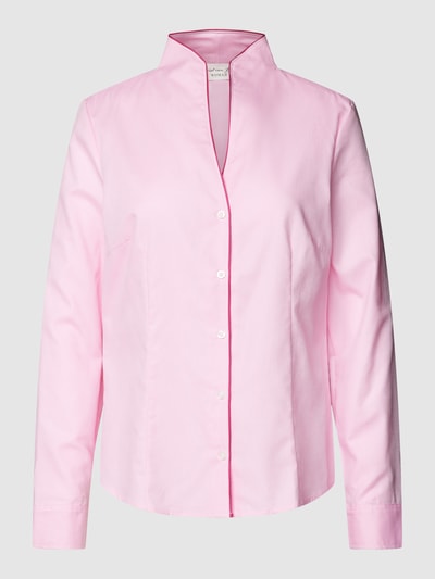 Christian Berg Woman Bluse mit Stehkragen Pink 2