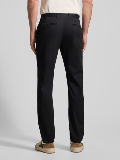 Tommy Hilfiger Regular fit chino van katoenmix, model 'DENTON' Zwart - 5