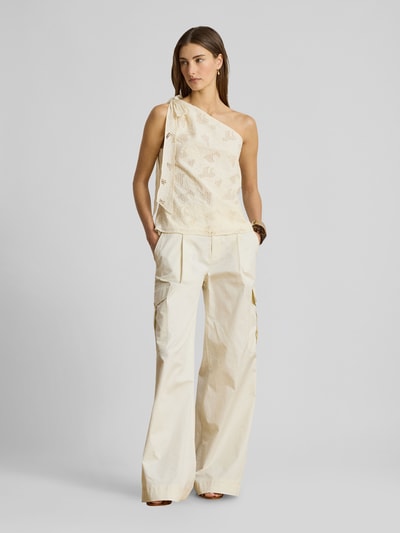 Lauren Ralph Lauren Regular Fit Top aus reiner Baumwolle Sand 1