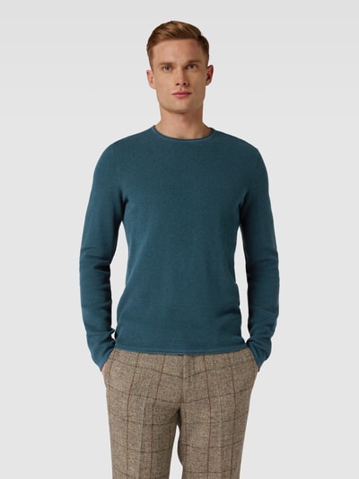 MCNEAL Gebreide pullover met structuurmotief Petrol gemêleerd - 4